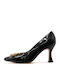 Patent Leather Black High Heels