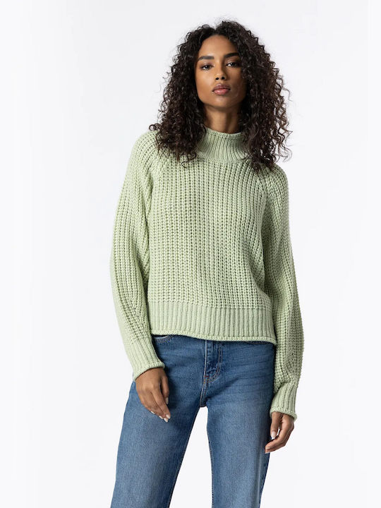 Tiffosi Damen Langarm Pullover Grün