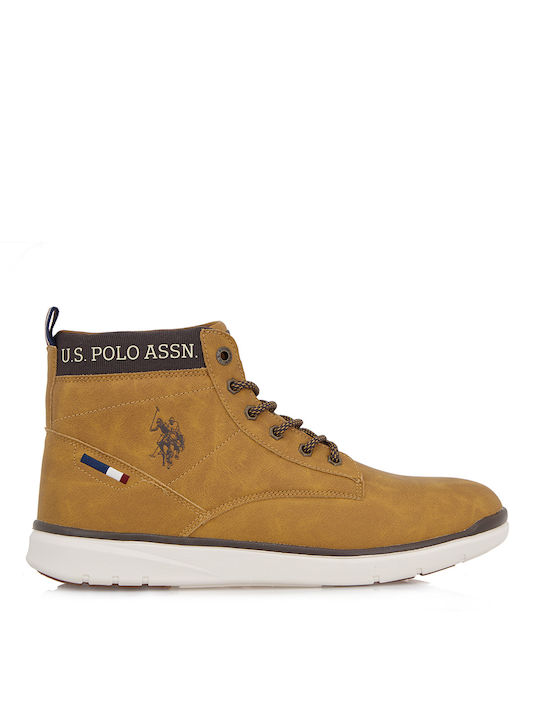 U.S. Polo Assn. Herren Stiefel Tabac Braun