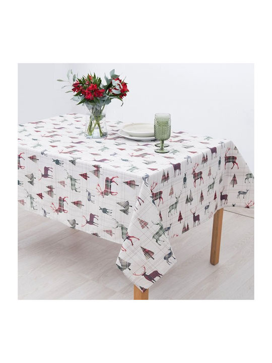 Dimeco Christmas Tablecloth Round Multicolour 1pcs Π80600105721