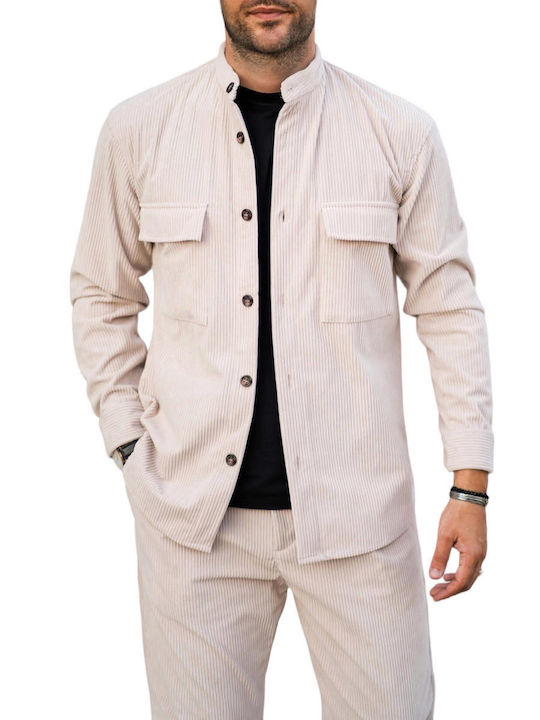 Overshirt Long-sleeved Shirt White