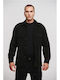 Μακρυμάνικo Overshirt Μαύρο