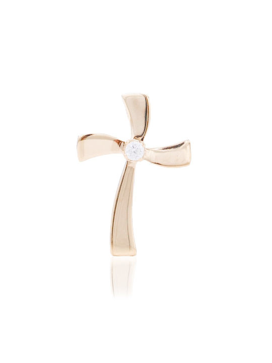 Senzio Belibasakis Damen Gold Kreuz 14K