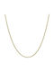 Mv Preziosa Goldene Kette Nacken 9K Länge 40cm
