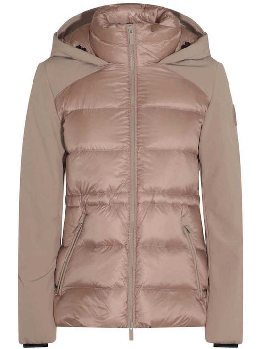 Woolrich Κοντό Γυναικείο Puffer Μπουφάν Αδιάβρο...