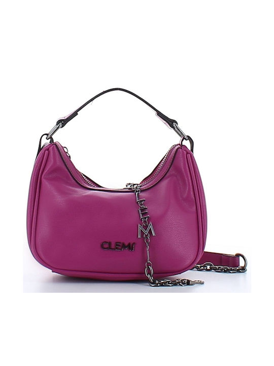 CLEMi Hobo Women's Bag Shoulder Fuchsia