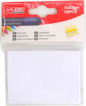 Tpster Post-it Notes Pad Cube White 7.6x5.1cm Set 1buc