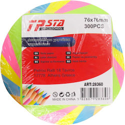Tpster Αυτοκόλλητα Χαρτάκια σε Κύβο 7.6x7.6εκ.