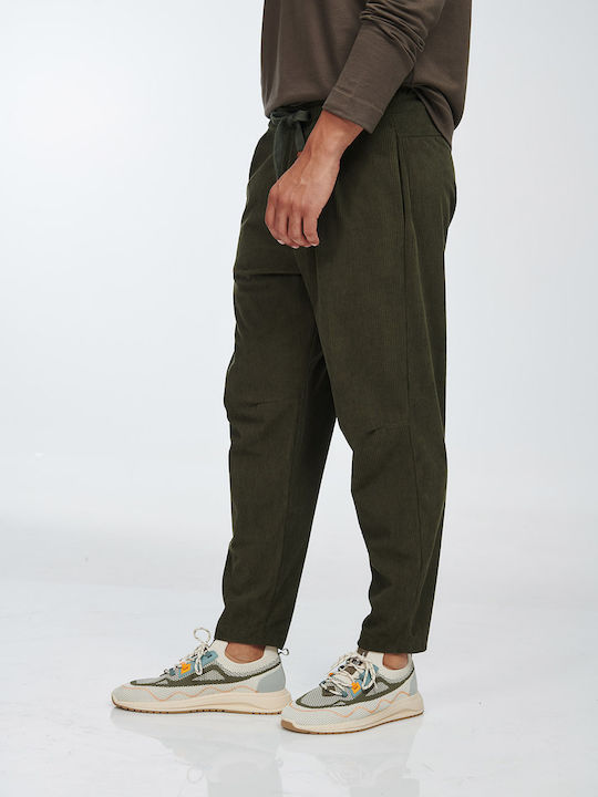 P/Coc Men's Trousers in Regular Fit Khaki