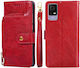 Zipper Bag Brieftasche Rot (TCL 405)