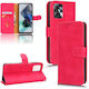 Skin Feel Wallet Ροζ (Moto G13)
