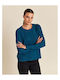 Forel Damen Langarm Pullover Blau