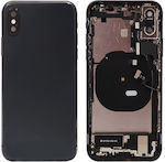 Replacement Back Cover Iphone Black for