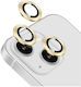 Lens Protector Camera Protection Tempered Glass Gold for iPhone 13 / 13 mini