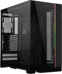 Lian Li O11 Dynamic EVO XL Gaming Full Tower Κουτί Υπολογιστή με Πλαϊνό Παράθυρο και RGB Φωτισμό Μαύρο