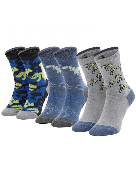 Skechers Kids' Socks Multicolored 3 Pairs