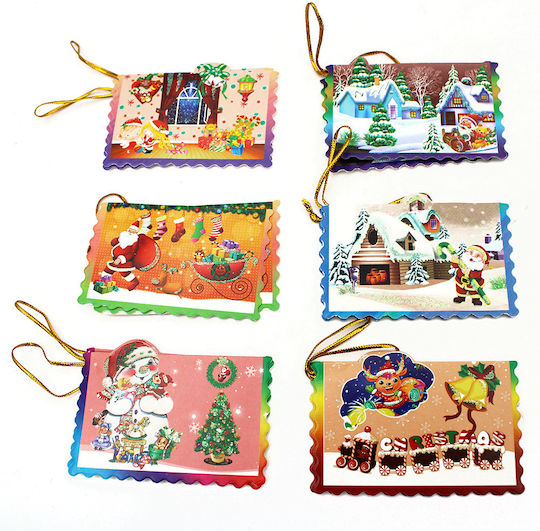 Greeting Cards Christmas 5.5x7.5cm 12pcs