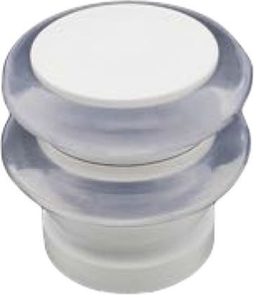 Türstopper Aluminium Weiß 1Stück