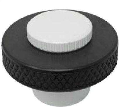 Türstopper Aluminium Weiß 1Stück