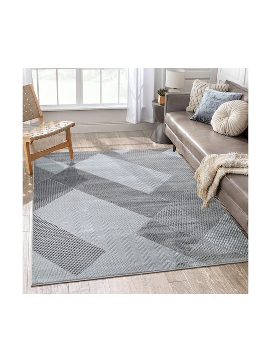 Saray Home Delux Rug Rectangular Grey