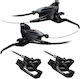 Shimano Set of Hydraulic Bike Disc Brakes