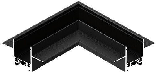 Sun Light Schienenverbinder für Leuchten Schwarzer ARION-RCA