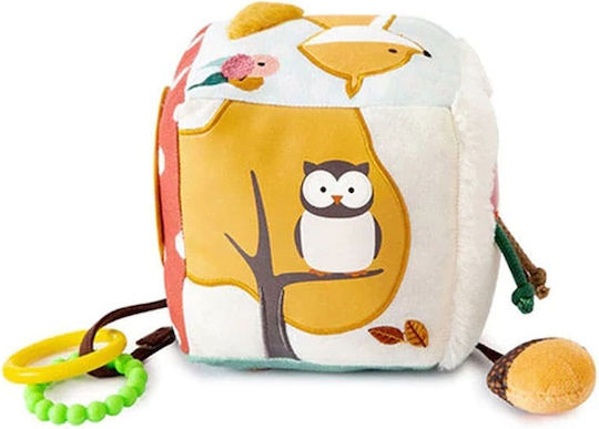Baby to Love Activity Cube Cube Forest made of Fabric with Sounds for 0++ Months