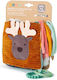 Baby to Love Activity Book Booklet Forest made of Fabric with Sounds for 0++ Months