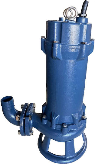 SKM Τριφασική Αντλία Ακαθάρτων / Λυμάτων 5.5hp με Κοπτήρες 01.12.54