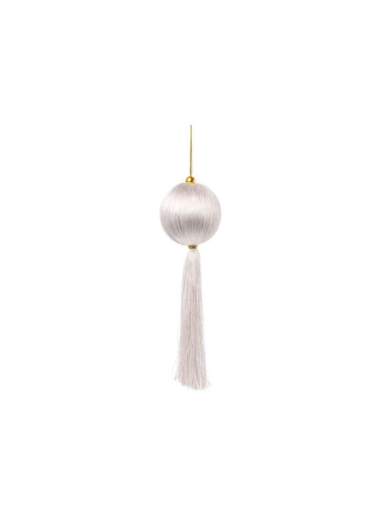 Ecobags Christmas Ball Ornament White