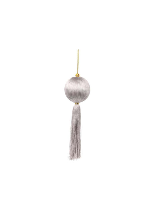 Ecobags Christmas Ball Ornament Gray