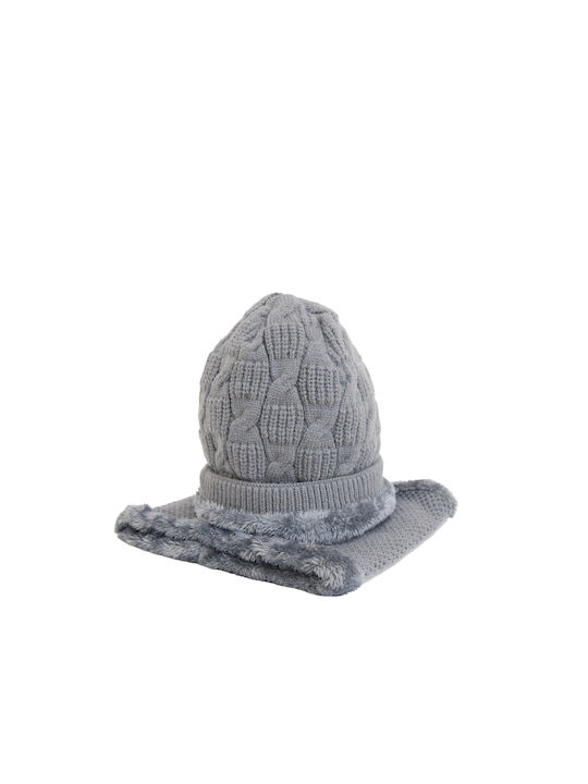 Vamore Knitted Fleece - Polar Beanie Cap Green