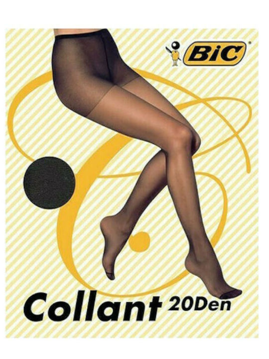 Collant Mousse Γυναικείο Καλσόν 20 Den Μαύρο
