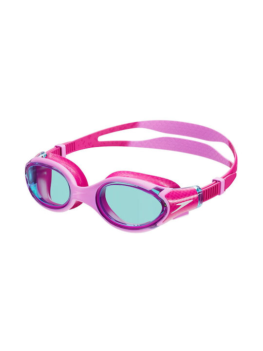 Speedo Biofuse 8 Γυαλιά Κολύμβησης Παιδικά με Αντιθαμβωτικούς Φακούς Ροζ