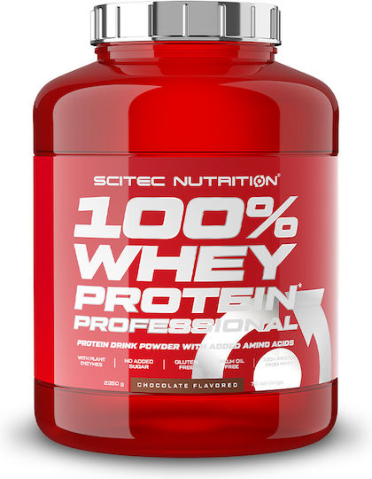 Scitec Nutrition 100% Whey Professional Protein Whey Gluten Free with Flavor Pistachio White Chocolate 2.35kg