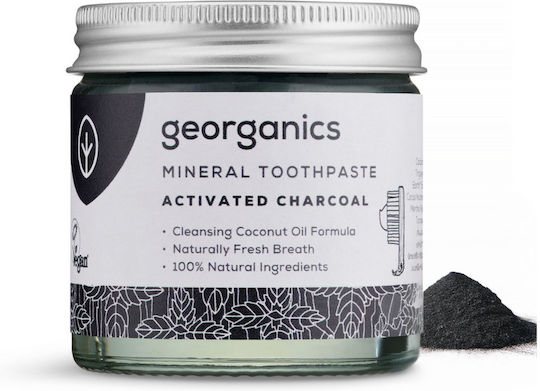 Georganics Паста за Зъби с Активен Въглен 60мл