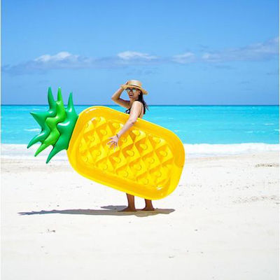 Inflatable Pineapple Light Blue 183cm