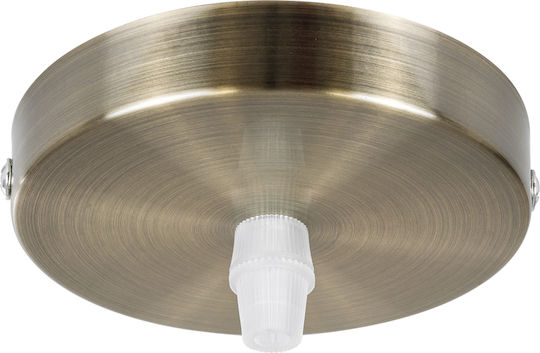 GloboStar Deckenrosette für Leuchten in Bronze 77505