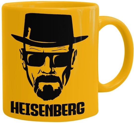 Koupakoupa Heisenberg Breaking Bad Κούπα Κεραμική Κίτρινη 330ml Koupakoupa Heisenberg Breaking Bad Κούπα Κεραμική Κίτρινη 330ml