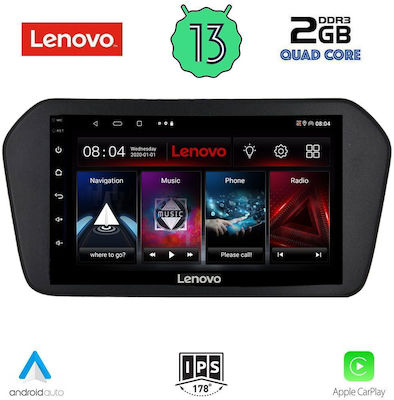 Lenovo Sistem Audio Auto pentru Suzuki Vitara 2016> (Bluetooth/USB/AUX/WiFi/GPS/Apple-Carplay/Android-Auto) cu Ecran Tactil 9"