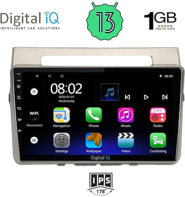 Digital IQ Ηχοσύστημα Αυτοκινήτου για Toyota Corolla Verso 2004-2009 (Bluetooth/USB/WiFi/GPS) με Οθόνη Αφής 9"