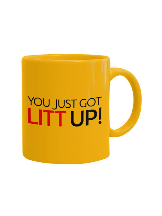 Koupakoupa You Mug Ceramic Yellow 330ml