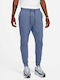 Tech Fleece Men's Sweatpants with Elastic Blue