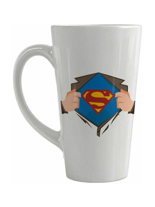 Koupakoupa Hands Mug Ceramic White 450ml