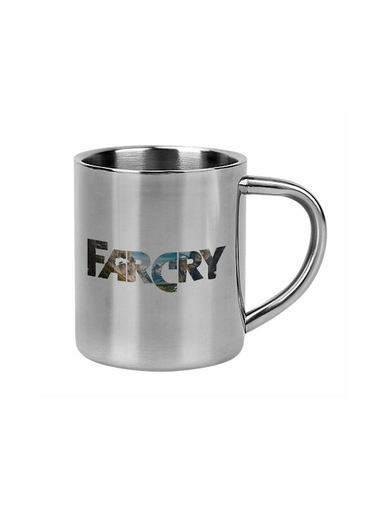 Koupakoupa Farcry Mug Metallic Silver 300ml