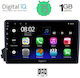 Digital IQ Auto-Audiosystem für Ssangyong Actyon 2006-2015 (Bluetooth/USB/WiFi/GPS/Apple-Carplay/Android-Auto) mit Touchscreen 9"
