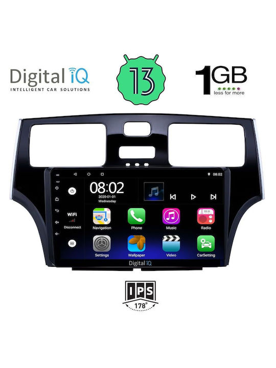Digital IQ Ηχοσύστημα Αυτοκινήτου για Lexus ES 2000-2006 (Bluetooth/USB/WiFi/GPS/Apple-Carplay/Android-Auto) με Οθόνη Αφής 9"