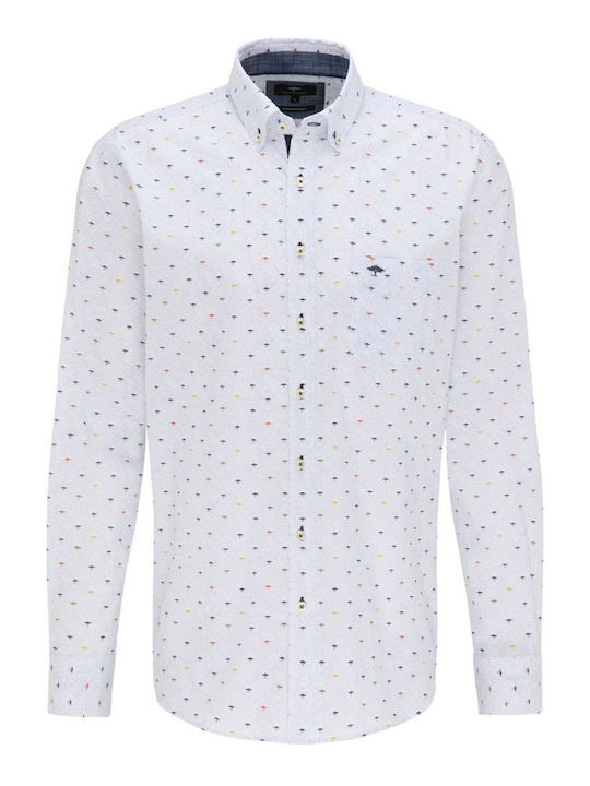 Fynch Hatton Men's Shirt Long Sleeve White