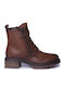 Stiefeletten Damen Braun