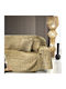 Guy Laroche Monte Cuverturi Pentru Canapea 2 Locuri Chenille 180x250 cm Aurii